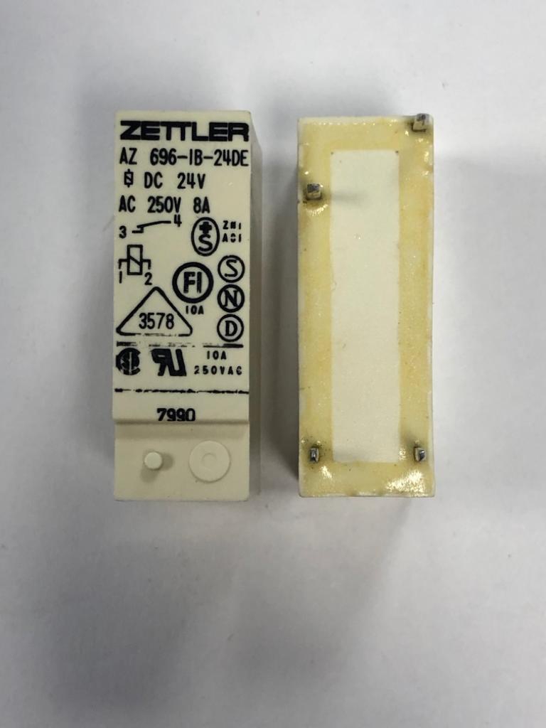 AZ696-1B-24DE RÖLE 24V 8A ZETTLER
