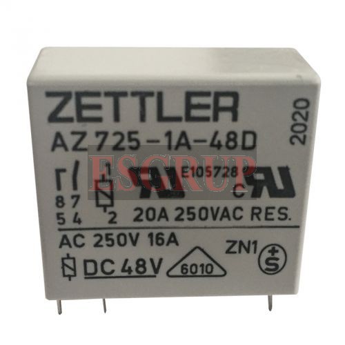 AZ725-1A-6D  RÖLE 16A  ZETTLER