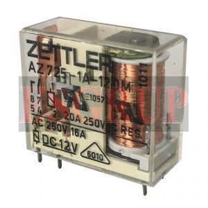 AZ725-1C-6DM  RÖLE 6VDC 16A  ZETTLER