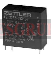AZ732-521-54  RÖLE 12VDC 6A 2 KONTAK  ZETTLER