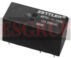 AZ761-1C-5D   RÖLE 5VDC 12A TEK KONTAK