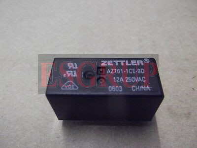 AZ761-1CE-9D  RÖLE 9VDC 12A  ZETTLER