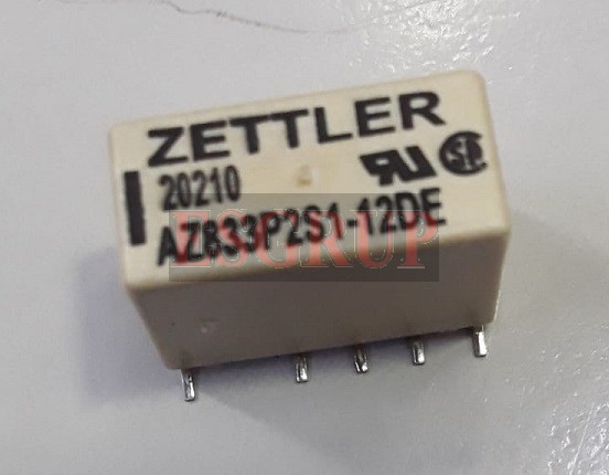 AZ833P2S1-12DE RÖLE 12V SMD ZETTLER
