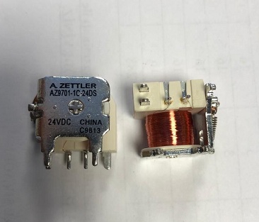 AZ9701-1C-24D  OTO Röle 1Kontak 45A  24V DC Pcb 6pin ZETTLER