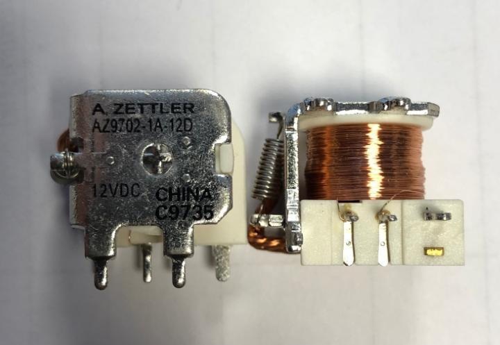AZ9702-1A-12DS OTO Röle 1Kontak 45A 12V DC Pcb 6pin ZETTLER