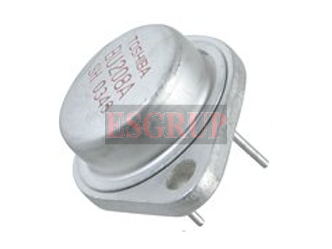 BU208A 5A 1500V NPN Silicon Power Transistor TO3 TOSHIBA