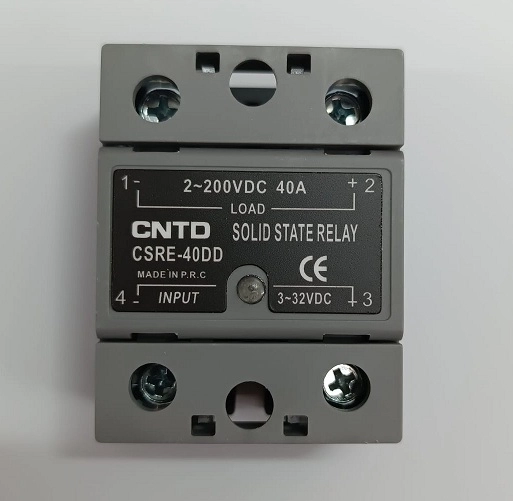 CSRE-40DD. SSR RÖLE DC 40A DC  İN:3-32V DC OUT:2-200VDC