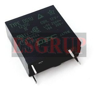 AZ672-1A-12D RÖLE 12V 8A 250VAC TV-5  ZETTLER