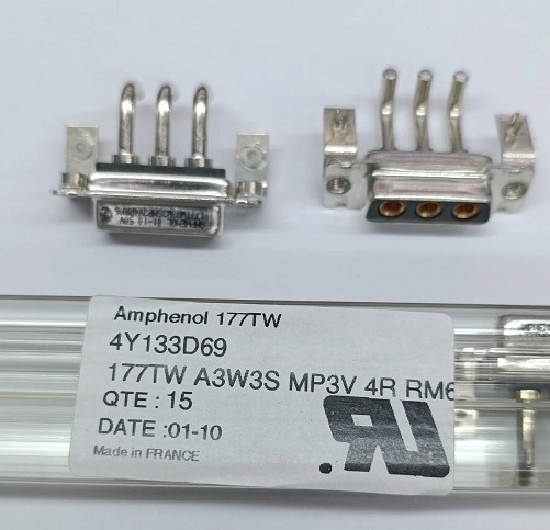 AMPHENOL 777TW A3W3S MP3V 4R RM6 D-SUB KONNEKTÖR DİŞİ