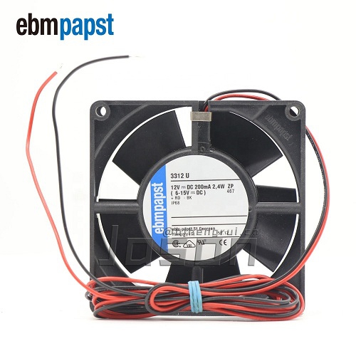 3312/U2  EBMPAPST FAN 12V 215mA 3 UCLU 92X92X32 