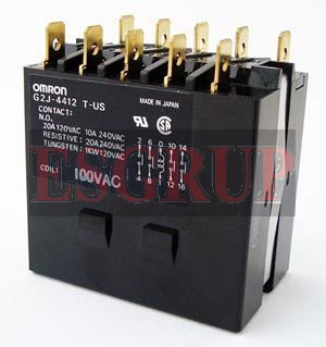G2J-4442T-US-3  RÖLE 4 KONTAK  24VDC 20A 240VAC  OMRON