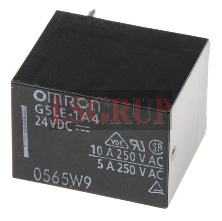 G5LE-1A4  24VDC RÖLE 24V 10A 250VAC  OMRON