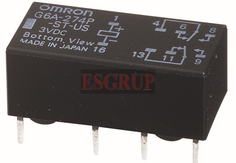 G6A-234P-24 RÖLE 5VDC TELEKOM YÖNLÜ  OMRON