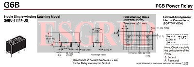 G6BU-1114P-US 12VDC RÖLE