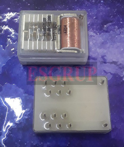 H-045-1200 DC12V RÖLE 12VDC 4 KONTAK YATIK HENGSTLER