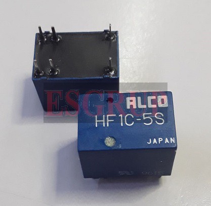 HF1C-S5  RÖLE 5VDC MİNİ