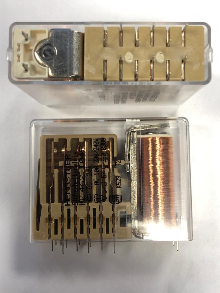 HOZ-462-1045 24VDC 10A RÖLE 6 KONTAK HENGTLER