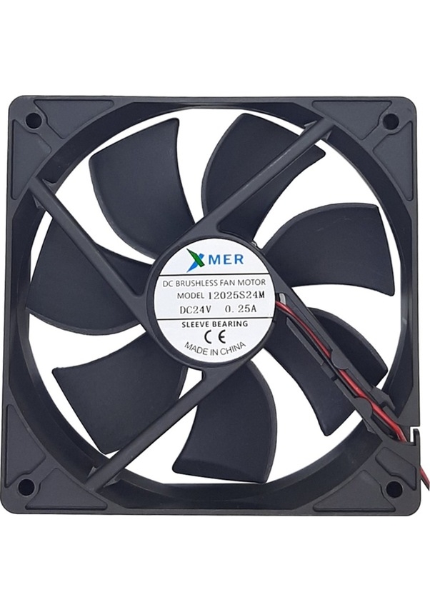12038S24H 120X120X38 DC 24V 0,40A 2P FAN XMER