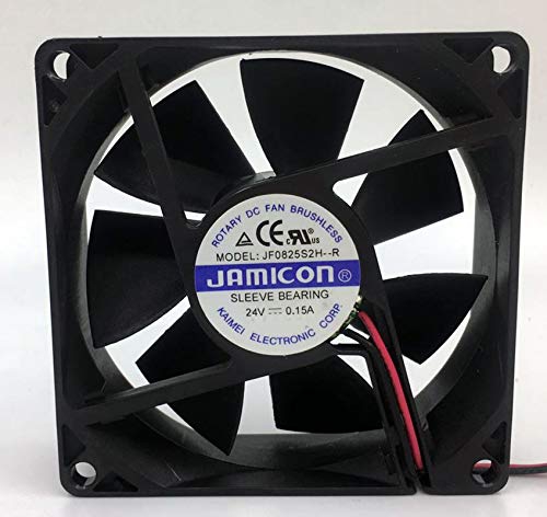 JF0825S2H-R FAN 24VDC 0.15A  2UÇLU JAMICON