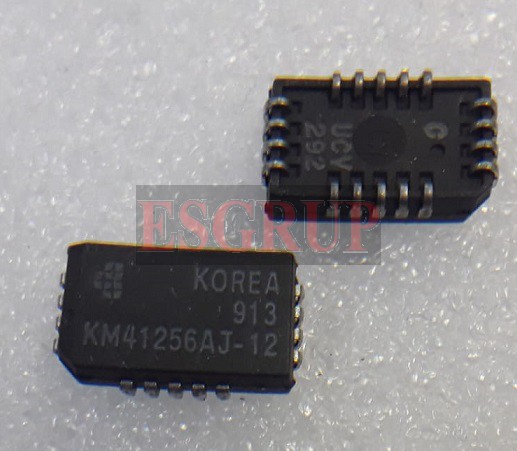 KM41256AJ-12  SMD ENTEGRE