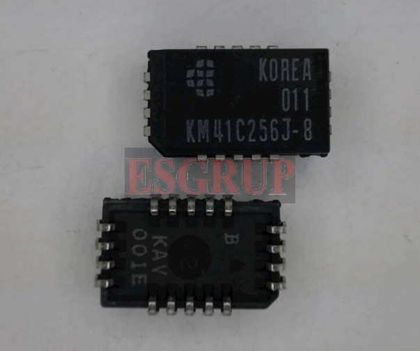 KM41C256J-8 18-Pin SOJ 256K 80NS DRAM IC 