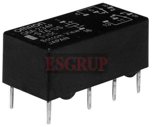 G6AU-234P-ST-US 24VDC KİLİTLİ YÖNLÜ RÖLE OMRON