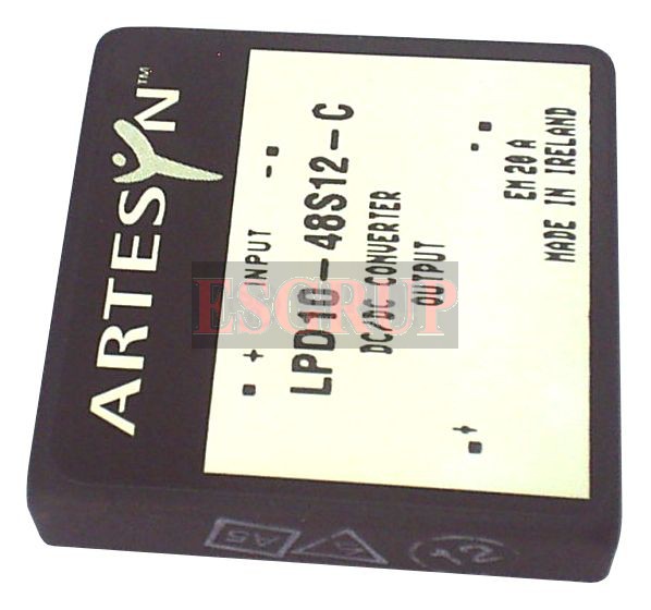 LPD10-48S12-C    DC-DC Converter 10W Giriş 20-72V Çıkış 12v 800mA   ARTESYN 