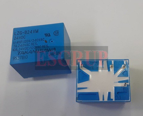 LZG-B24VM RÖLE 24V 10A TAKAMISAWA