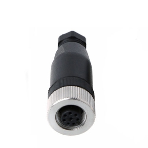 RK02-2-8 12mm 8 Pin Düz Sensör Konnektörü M12 DİŞİ 