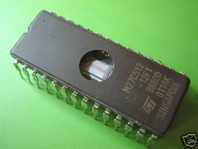M27C512-12FI  EPROM ST