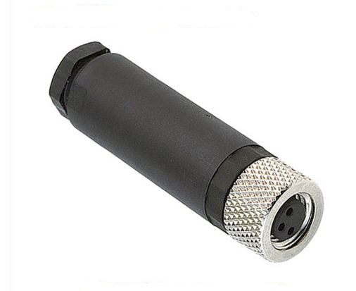 RK01-1-4 8mm 4 Pin Düz Sensör Konnektörü M8 DİŞİ 