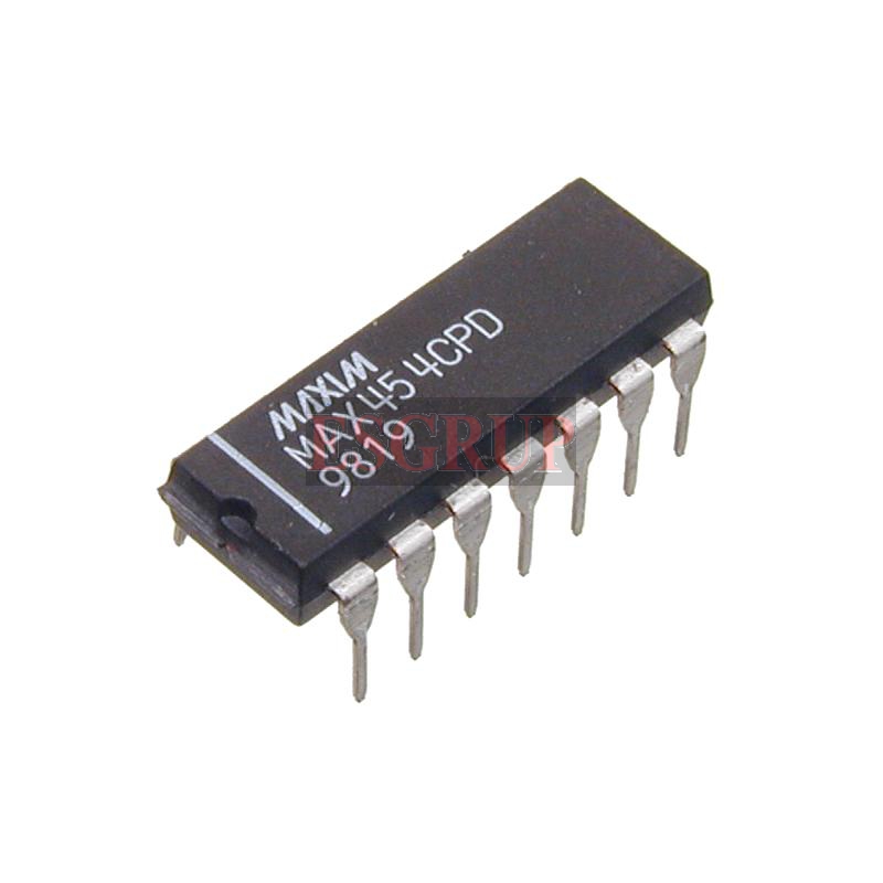 MAX454CPD    IC MUX/VIDEOAMP 4CH 50MHZ 14-DIP
