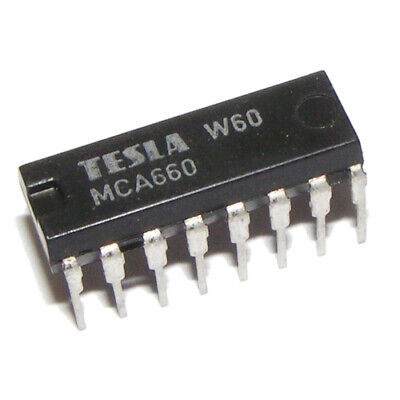 MCA660  INTEGRATED CIRCUIT LOGIC DAC PDIP16 TESLA