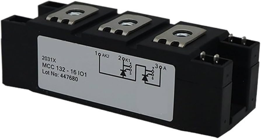 MCC132-16IO1  THYRISTOR MODÜL .DUAL 130A 1600V BMETECH