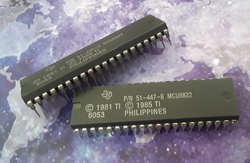 MCU8822 ENTEGRE DIP40 TEXSAS