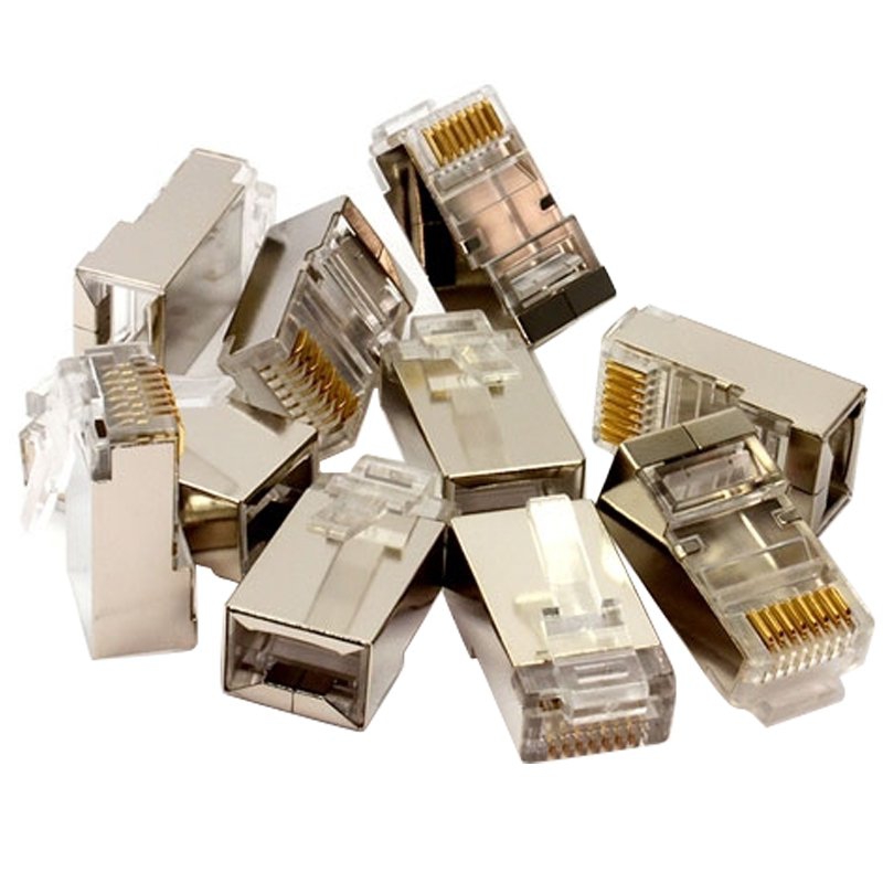 Metal Rj45 Cat5 Metal Uç 8p/8c