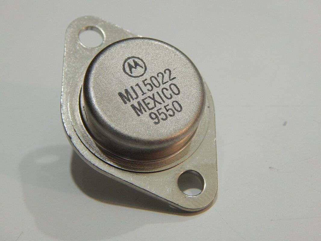 MJ15003  20A 140V Transistör NPN TO3  MOTOROLA