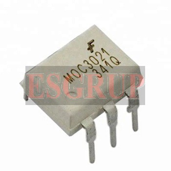 MOC3021  Optocoupler Triac AC-OUT 1-CH 400V 6-Pin PDIP  ON