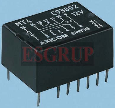 AZ822-4C-12DE RÖLE 12V 4 KONTAK ZETTLER
