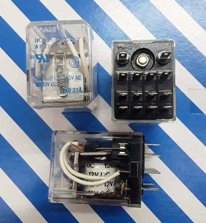 HC4-H-DC12V  RÖLE 12VDC 4 KONTAK NAIS