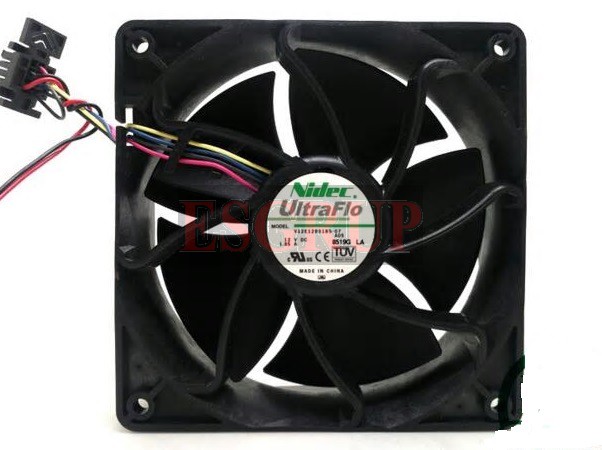 V12E12BS1B5-07  120X120X38MM  12VDC 1,85A  NIDEC ULTRAFLO
