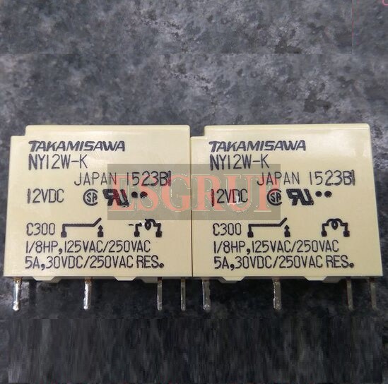 NY12W-K RÖLE SLİM 12VDC 