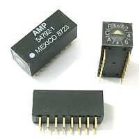 54792-1 Döner Anahtar 0-16 DIP16 AMP