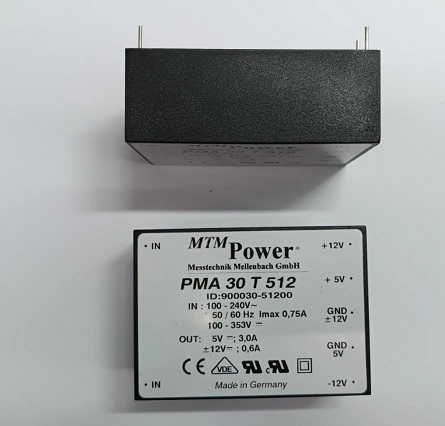 PMA30T512 CONVERTÖR İN:100-240VAC/OUT5V-+12V-12V MTM POWER