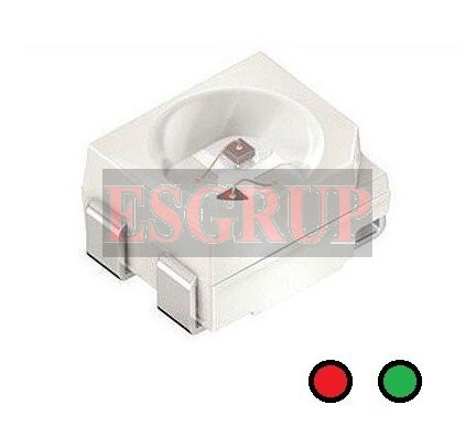 QTLP670C23TR  SMD LED KIRMIZI-YEŞİL ÇİFTRENK TOPLED FAIRCHILD