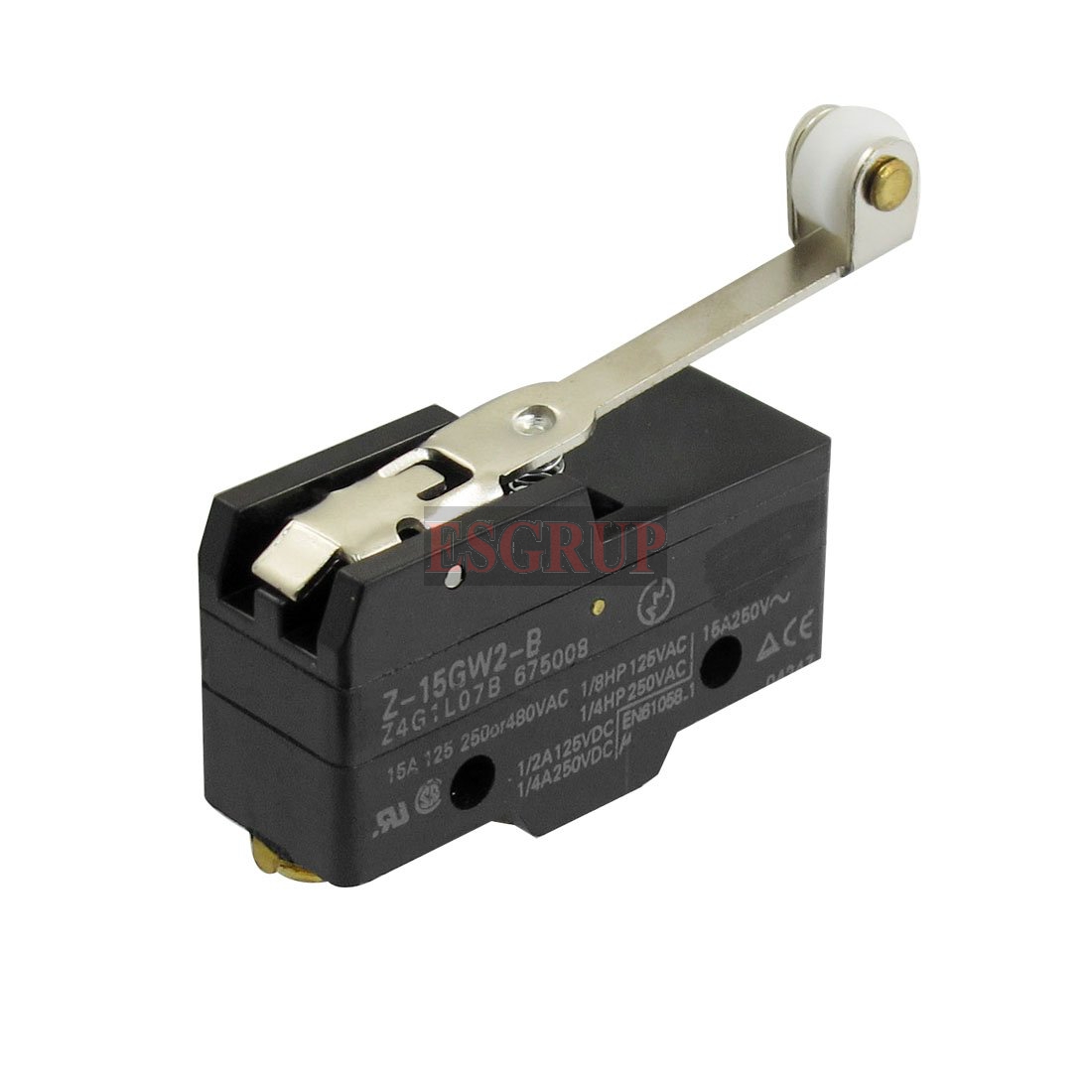 AZ-15GW2-B MICRO SWITCH UZUN PALET METAL MAKARALI 15A