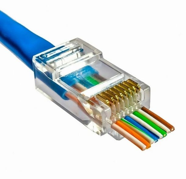 EZRJ45 Cat5-Cat6 Açık Uçlu Soket 8P-8C