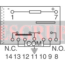 RK1-12V   RÖLE High Frequency / RF Relays 1.5GHZ SPDT 12VDC  MATSUSHITA