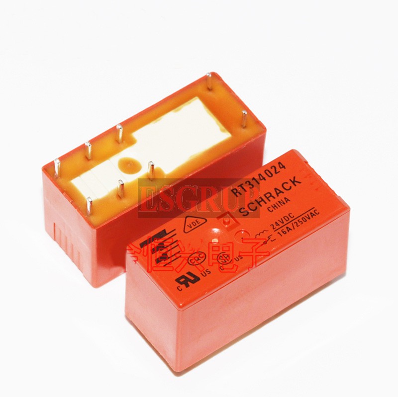 RT314024 RÖLE 24V 1 KONTAK  16A  SCHRACK