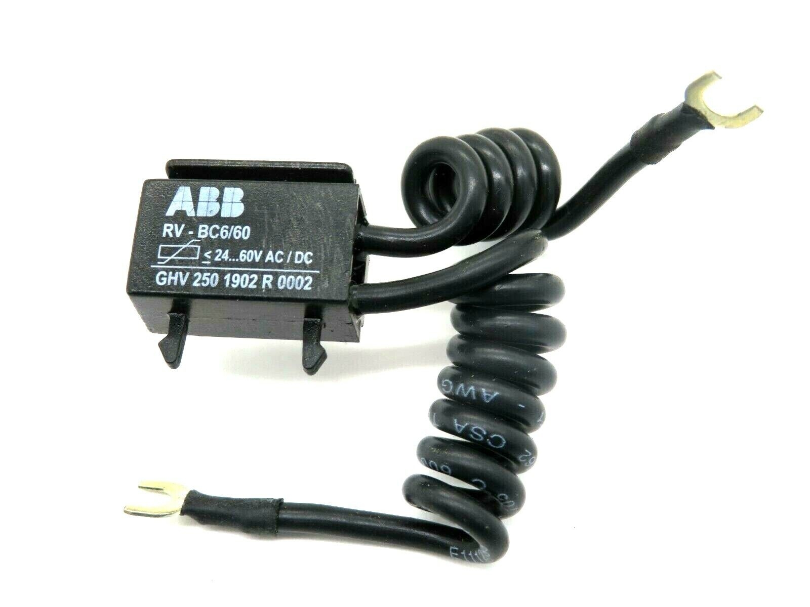 RV-BC6/60  VARİSTÖR MODÜL 24V-60V AC-DC ABB